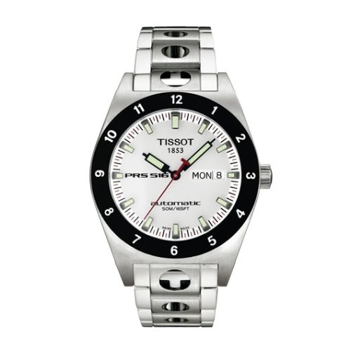 Tissot PRS 516 Automatic 40 Stainless Steel / Silver / Bracelet